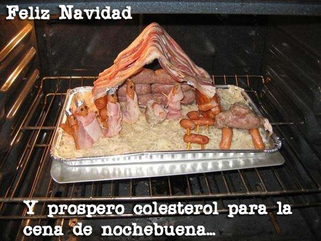 Feliz colesterol y próspera hipertensión.