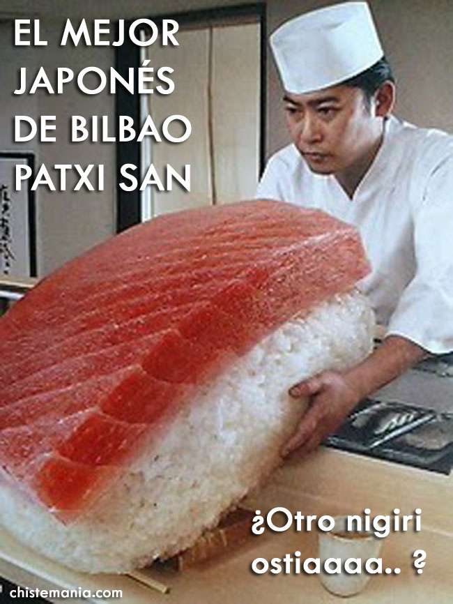 El mejor Nigiri de todo Bilbao Patxi!!!